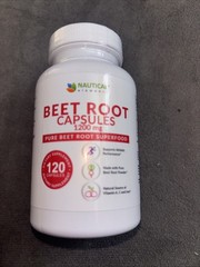 Beet Root Capsules, 1200mg Per Serving, 120 Beet Root Powder Capsules, Free Ship