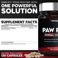 Paw Paw Extract 120 Capsules