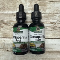 2x Nature s Answer Sarsaparilla Alcohol-Free 2000 mg 1 fl oz 30 ml Alcohol-Free,