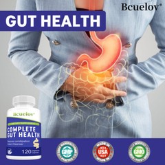 Complete Gut Health Capsules Reduce Constipation Bloating Relief Colon Cleanser