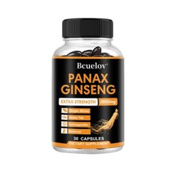 Panax Ginseng Contains Ginsenoside- 1200mg – 120 Capsules – Boost Performance