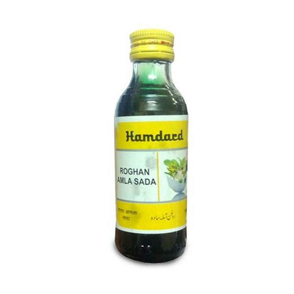 Hamdard Roghan Amla Sada 100 ml (Pack of 2)