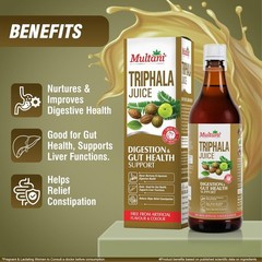 Multani Triphala Juice 1L Natural Ayurvedic Gut Health Support Drink Free Ship
