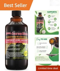 Organic Soursop Bitters 16 Fl Oz Colon Detox Support Natural Cleanse