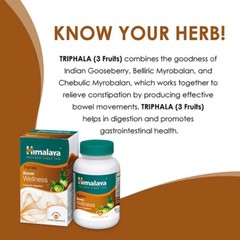 Himalaya Triphala Relieves Constipation Promotes Bowel Wellnes 15 Boxes 2026 Ex