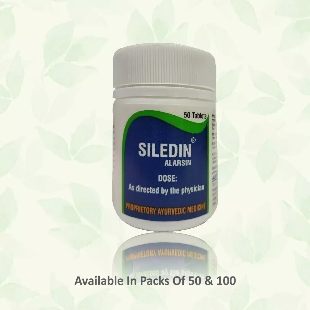 Alarsin Siledin 100 Tabs Pure Herbal Exp March 2028