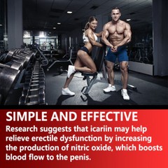Horny Goat Weed 9060 Mg Capsules High Strength Organic Icariin