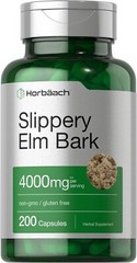 Slippery Elm Bark 4000 Mg Moose Elm Extra Strength Soothe GI Tract, 200 Capsules