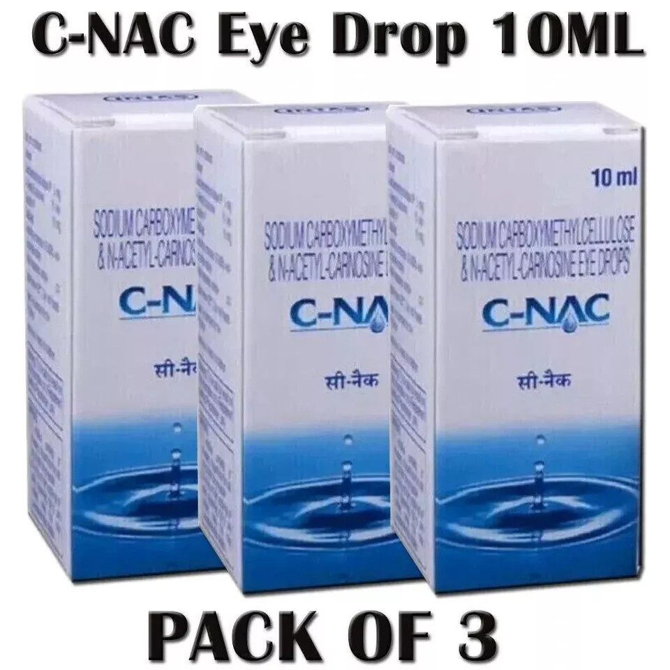 3XC-NAC Eye Drops Cure Cataract Carnosine NAC Glaucoma BrightC Clarity 10ml