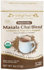 Authentic Ayurvedic Masala Chai Powder | Unsweetened & Caffeine-Free – 4oz