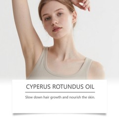5/3PCS Cyperus Rotundus Oil – 60ml Natural Cyperus Rotundus Oil For Hair Removal