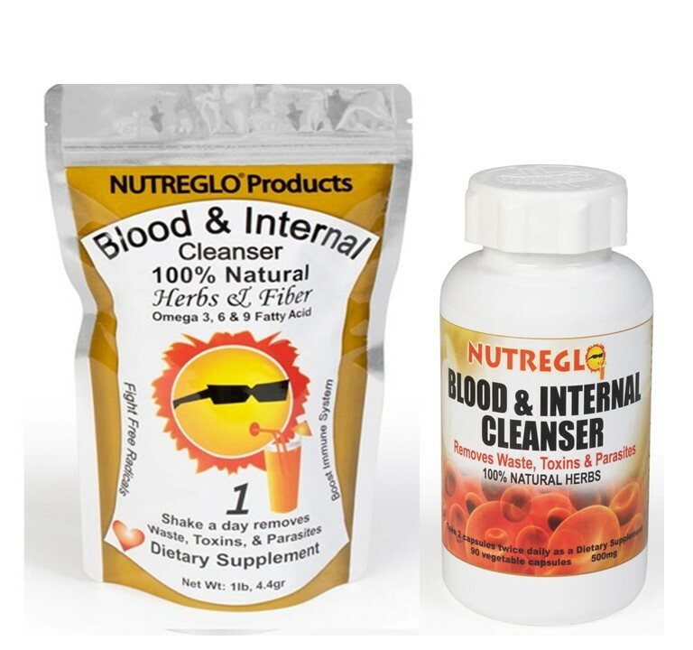 1 Blood & Internal Cleanser + 90 Capsules