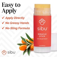 Himalayan Sea Buckthorn Miracle Stick – 1-Year Supply for Dry Skin, Bug Bites, S