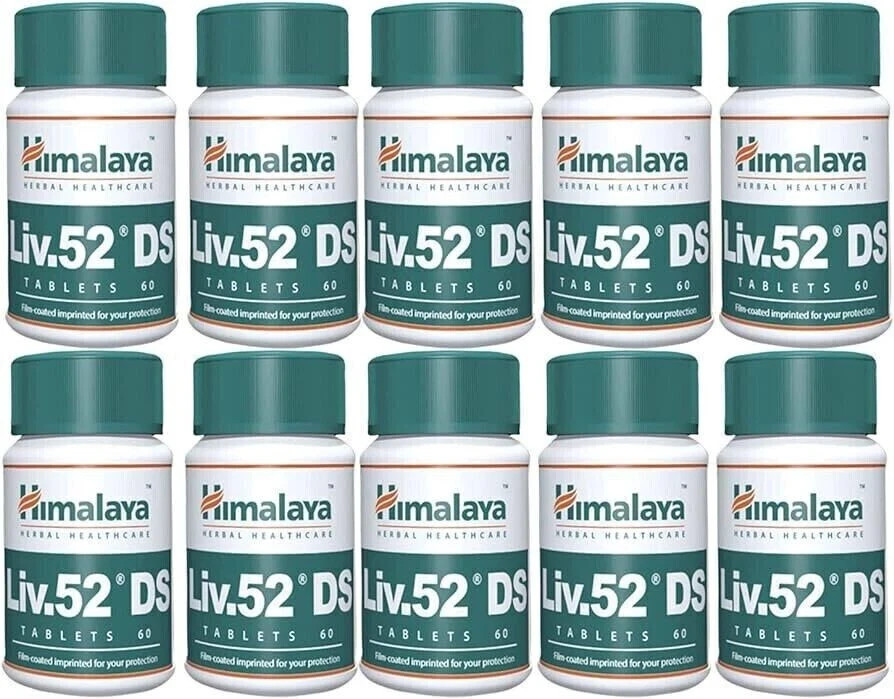 10 Bottles of Liv 52 DS Pure Herbal Exp 2028 Free shipping Worldwide