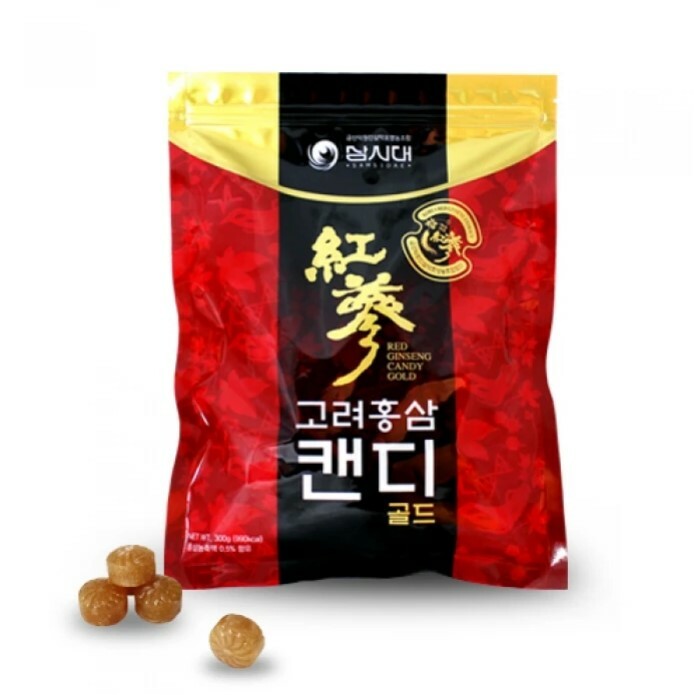 Samsidae Korean Red Ginseng Candy – Net 300 g – Large Size Bag