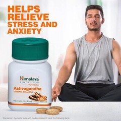 Himalaya Aswaghandha General Wellness Tablets for Men and Women (Pack of 2)