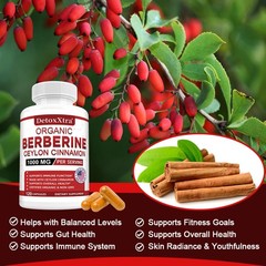 Total CardiovascularHealth 30/60/120Capsules Hearthealthy Organic Berberine800mg