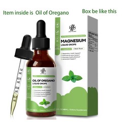 Organic Oil of Oregano 2 fl oz Liquid & Black Seed Oil Herbal Supplement