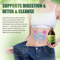 500ML Premium Soursop Bitters Liquid –15-Herb Immune Support | Digestive Health