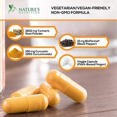 TURMERIC CURCUMIN With GINGER with Bioperine Black Pepper 1950 Mg – 60/ 240/Bx