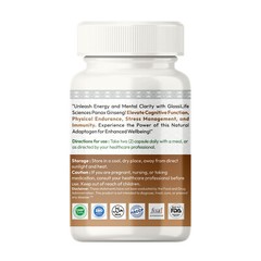12 x 60 Korean Red Panax Ginseng Extract Root Ginsenosides 500mg Capsule