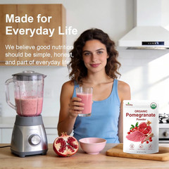 Organic Pomegranate Powder, Pure Pomegranate Juice Powder, Non GMO, Gluten Free,