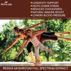 Reishi Mushroom Pure Extract Vegan Supplement 60 Pills Ganoderma Organic 1000mg
