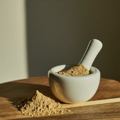 Elecampane Root Powder (Inula helenium) Herbalist Grade Herb – USA
