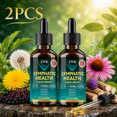 LYM-SYSTEM HEALTH DROPS, Cleavers, Red Clover, Prickly Ash, Stillingia Root