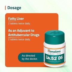 Pack of 10 Bottles LIV52 DS, Fast Shipping Total 600 tab long expiry FREE SHIP*