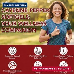 Cayenne Pepper Capsules with Turmeric & Beetroot Vitamin D3 K2 240 Softgels