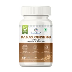 4 x 60 Korean Red Panax Ginseng Extract Root Ginsenosides 500mg Capsule