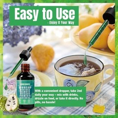Soursop Bitters Liquid Drops 10 in 1 with Sea Moss, Moringa, Turmeric, Black See