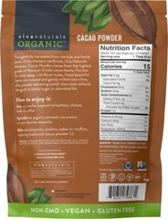Organic Cacao Powder, 2Lb – Unsweetened Cocoa Powder with Rich Dark Chocolate Fl