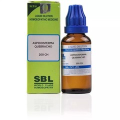 SBL Aspidosperma Quebracho Dilution 200 CH 30ml Free Delivery