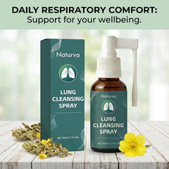 Lung Cleansing Spray,Calendula Leaf Extract Spray Herbal Lung Cleanse S