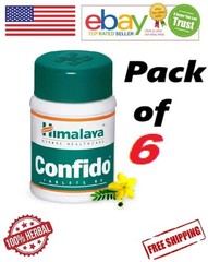 6X CONFIDO Himalaya 60 Tabs Each With Long Expiry & Free Shipping