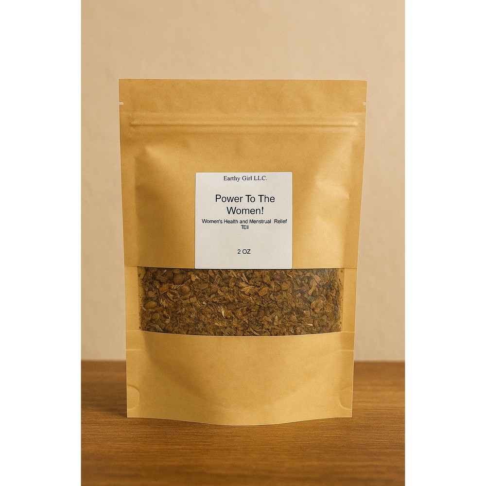 Earthy Girl LLC Power To The Women Herbal Tea Blend 2 Oz Women’s Health Relief