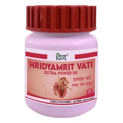 Divya haridyamrit vati EP 40 Tab healthy heart cholesterol organic supplement