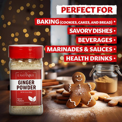 Ginger Powder, 5.6Oz, Ground Ginger Powder, Ginger Root Powder, Powdered Ginger