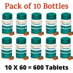 10 Packs X Himalaya Herbal DIABECON DS 60 Tabs, FREE & Fast SHIPPING expiry 2028