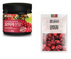 Schizandra Berry Powder Dried Schisandra Omija 200g7.5oz Korean Herb