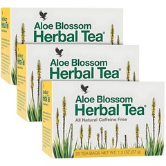 3 x Forever Living Aloe Blossom Herbal Tea **Free Shipping – Exp:10/2028**
