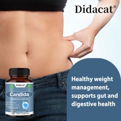 Complex Candida Probiotic Detox Cleanse & Yeast Supplement 30/60/120Capsules
