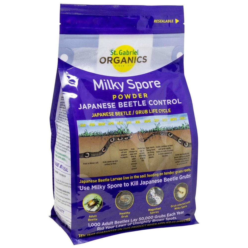 Organic Milky Spore Powder – Japanese Beetle Grub Killer