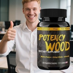 60pcs Potency WoodCapsule Organic Herbal SupplementDietary Capsules Pure Formula