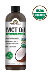 Windmill USDA Organic MCT Oil, 32 Fluid Ounces