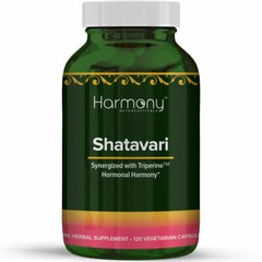 Shatavari, Hormonal Health Pure Ayurvedic Harmony Nutraceuticals 120 Vegan Caps