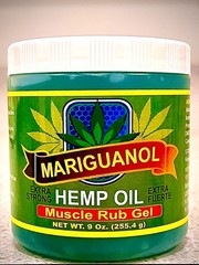 Hemp Oil Muscle Rub Gel 9 Oz EXTRA STRONG FORMULA SHIPS FREE!