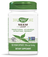 Nature S Way Hojas De Neem 475 Mg 100 Capsulas